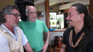 Bob Holman, David Grubin, and Keali'i Reichel
