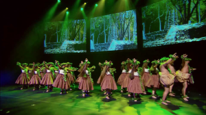 Dancers performing Ke Welina Mai Nei Ke Kini O Lalo