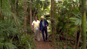 Bob Holman and former U.S. poet laureate WS Merwin